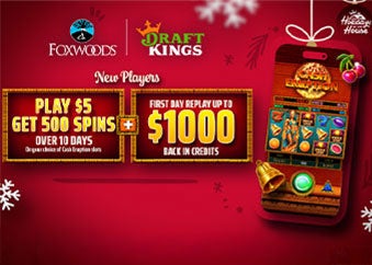 Draftkings Play $5 Get $500 Total Spins