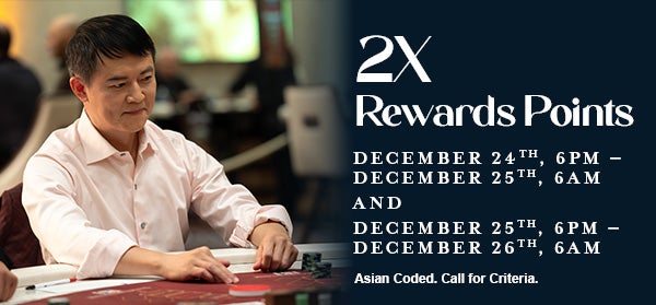 Asian Rewards Points December 26