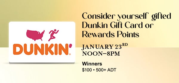 Dunkin Gift Card
