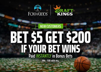 DraftKings Bet $5 and Get $200 in Bonus Bets 