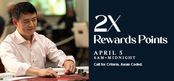 2X Rewards Points
