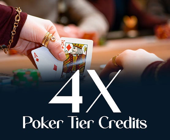 4x Poker Tier Credits