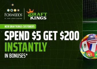 DraftKings Spend $5 and Get $200 in Bonus Bets 