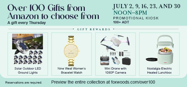 July 2 Over 100 Gifts