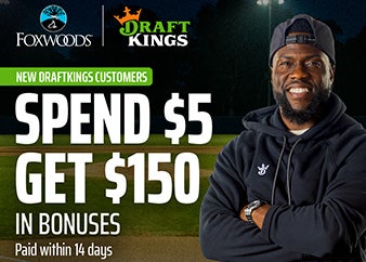 DraftKings Spend $5 and Get $150 in Bonuses