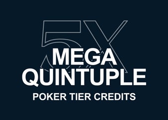 Mega Quintuple Poker Tier Credits