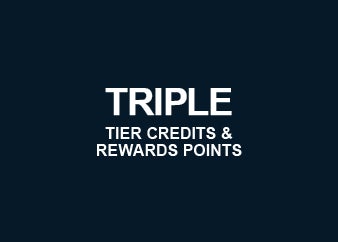 Triple Tier Credits & Rewards Points