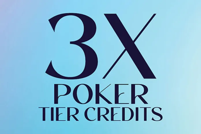 3x Poker Tier Credits
