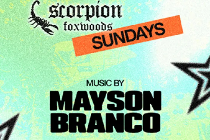 Mayson Branco at Scorpion Bar at Foxwoods Resort Casino