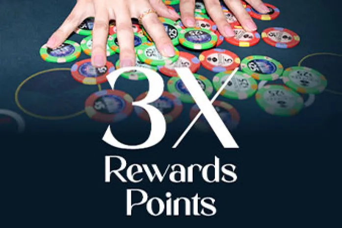 3x Rewards Points