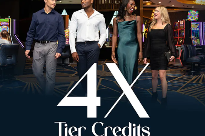 4x Tier Credits at Foxwoods