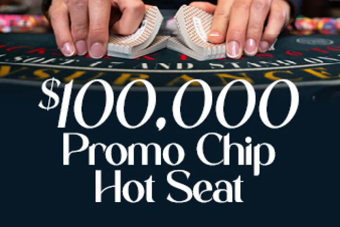 Promo Chip Hot Seat at Foxwoods Resort Casino