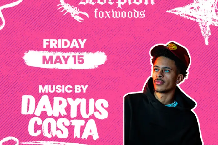 Daryus Costa at Scorpion Bar at Foxwoods
