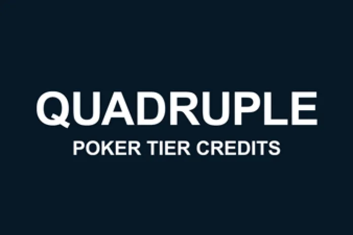 4x Poker Tier Credits