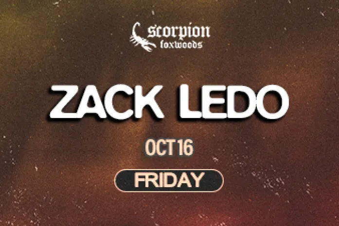 Zack Ledo Scorpion Bar Foxwoods