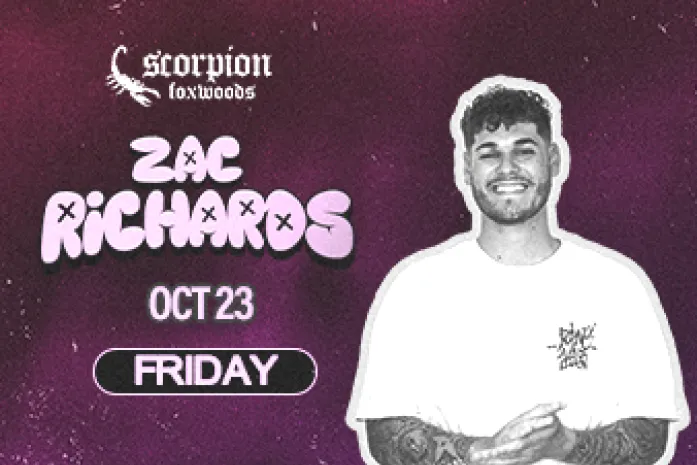 Zac Richards Scorpion Bar Foxwoods