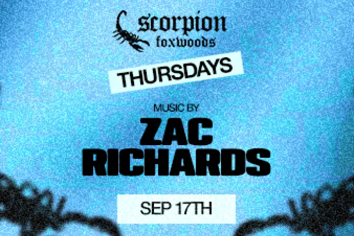 Zac Richards Scorpion Bar Foxwoods