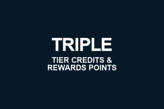 Triple Tier Credits & Rewards Points Foxwoods Resort Casino