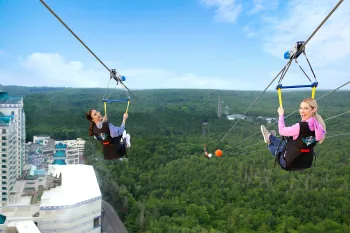High Flyer Zipline Foxwoods Resort Casino
