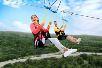 High Flyer Zipline Foxwoods Resort Casino