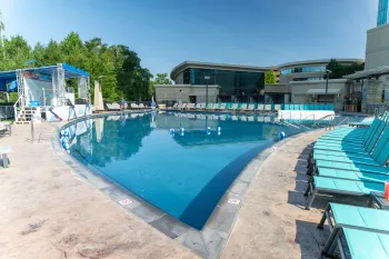 The Fox Tower Pool at Foxwoods Resort Casino