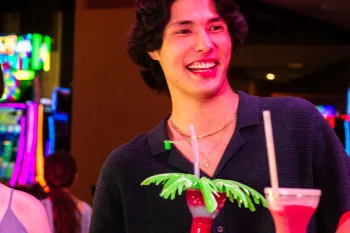 The Neon Palm Daiquiri Bar at Foxwoods Resort Casino