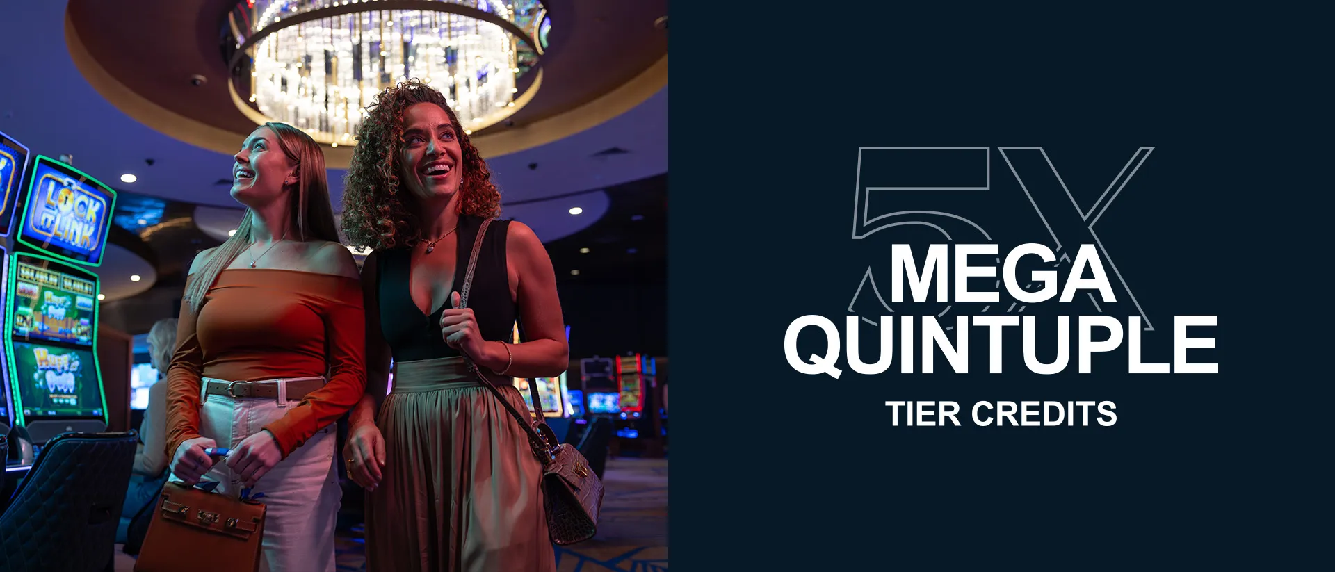 Mega Quintuple Tier Credits at Foxwoods