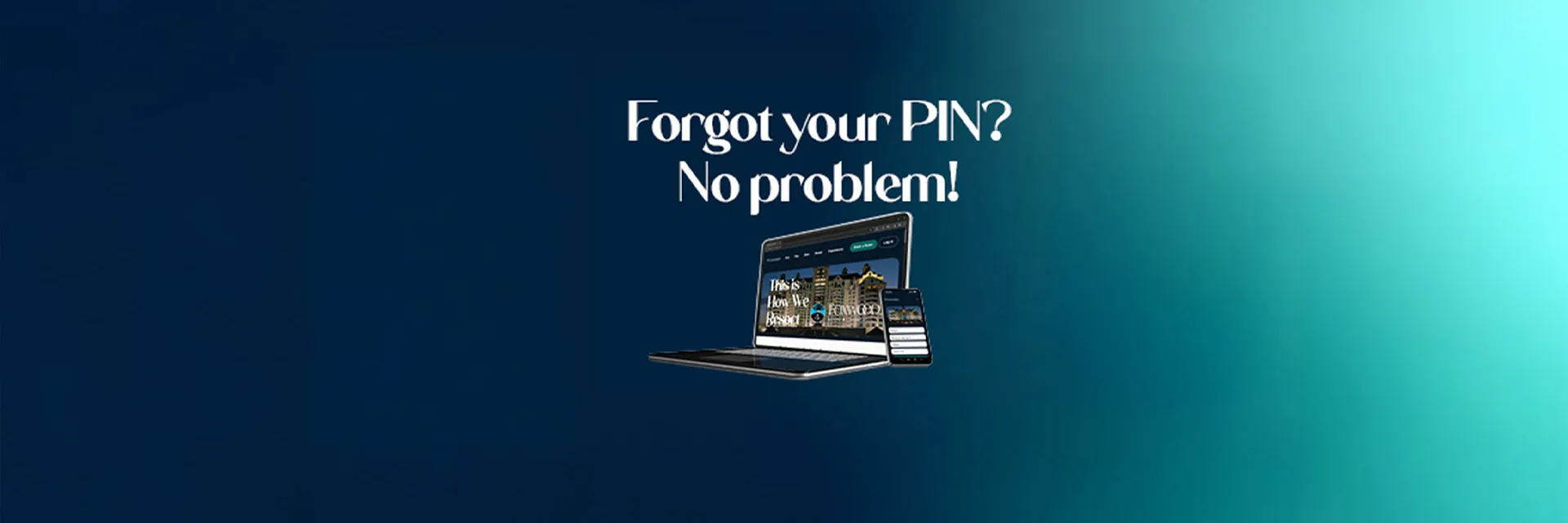 forgot pin