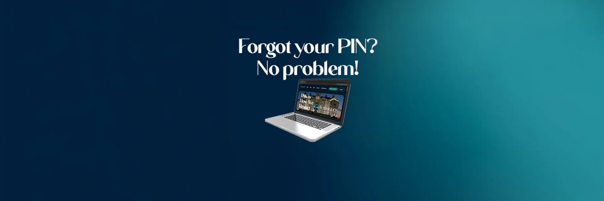 forgot pin