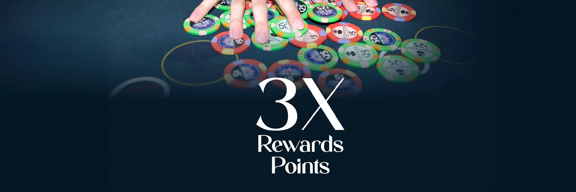 3x Rewards Points