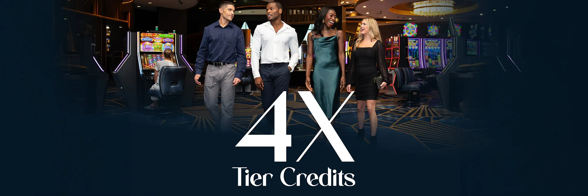 4x Tier Credits at Foxwoods