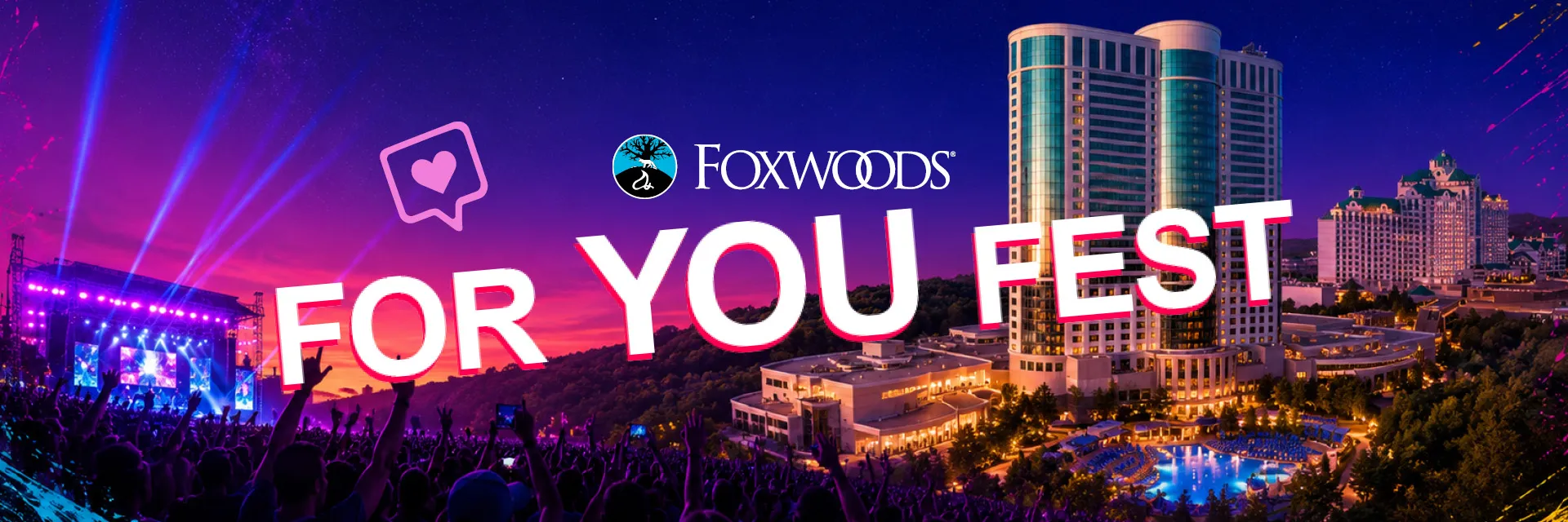 For You fest at Foxwoods