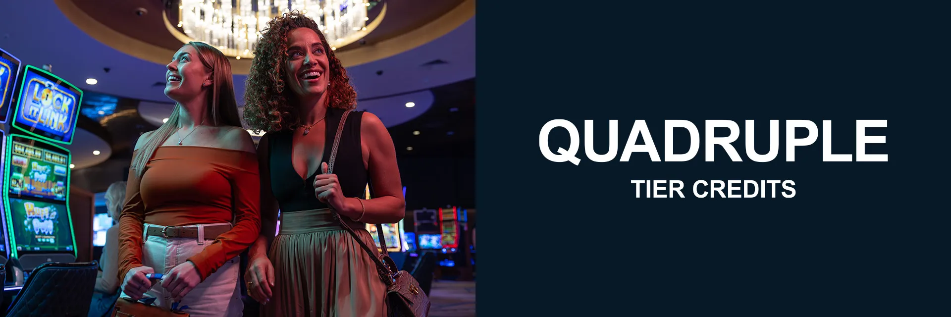 Quadruple Tier Credits at Foxwoods