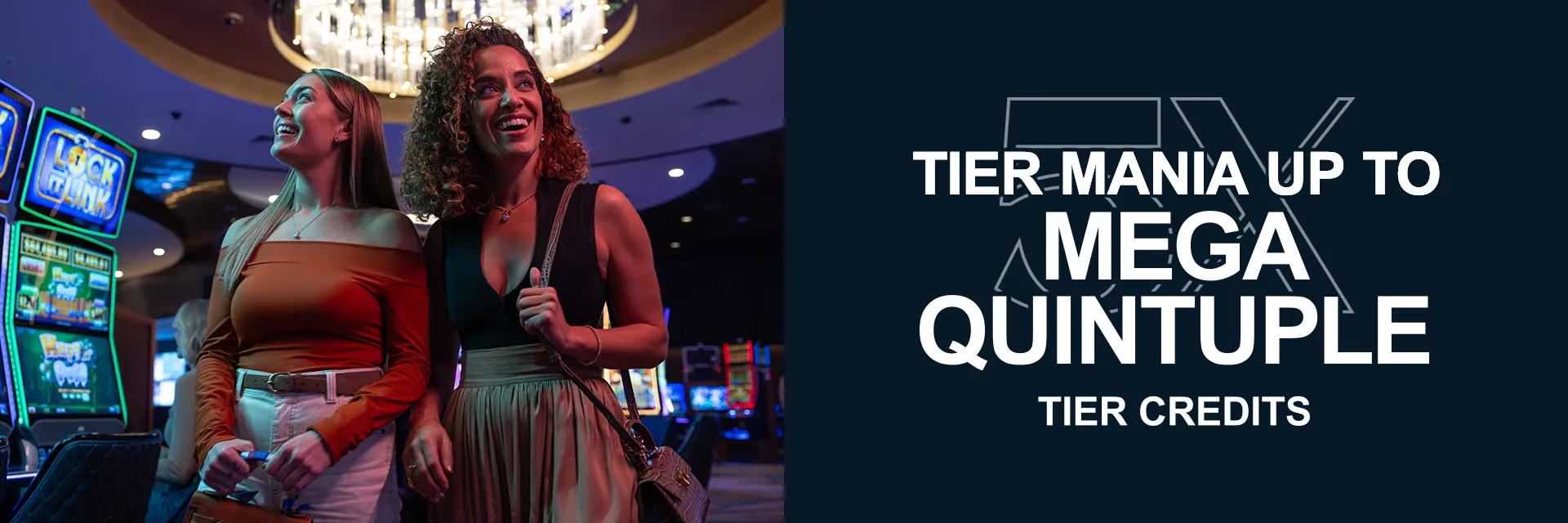 Tier Mania Up To Mega Quintuple Tier Credits at Foxwoods