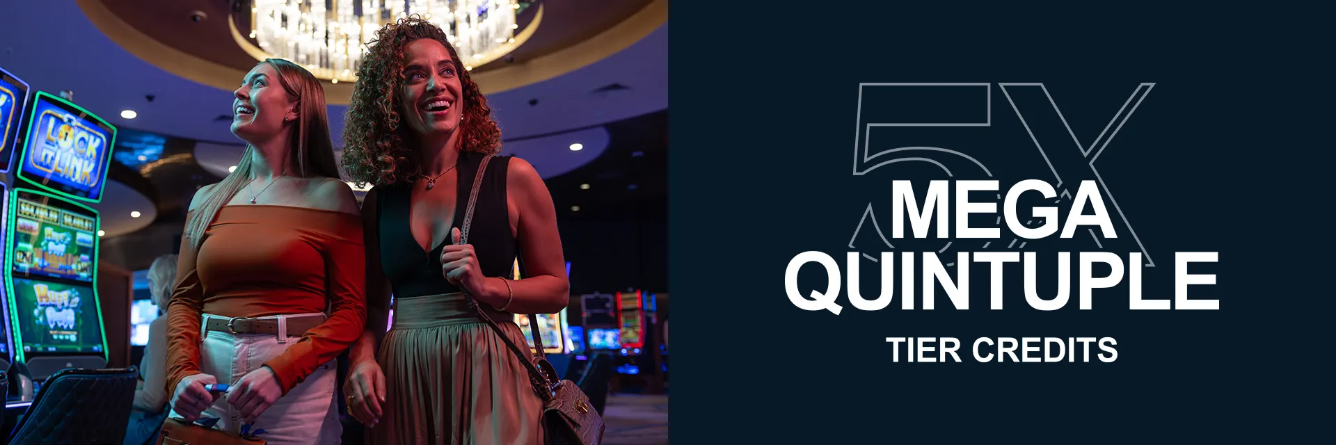 Mega Quintuple Tier Credits at Foxwoods