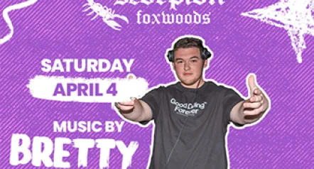 Bretty at Scorpion Bar at Foxwoods Resort Casino