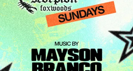 Mayson Branco at Scorpion Bar at Foxwoods Resort Casino