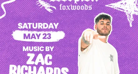 Zac Richards at Scorpion Bar at Foxwoods Resort Casino