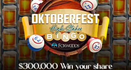 Oktoberfest Bingo at Foxwoods Resort Casino