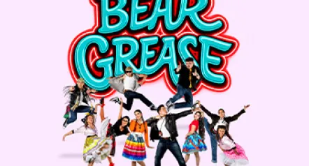 Bear Grease Logo with Cast at Foxwoods