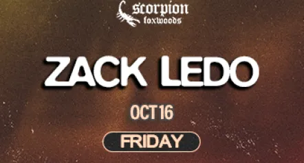 Zack Ledo Scorpion Bar Foxwoods