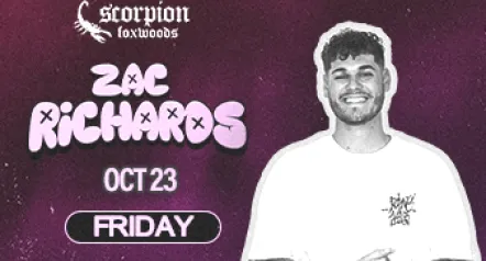 Zac Richards Scorpion Bar Foxwoods
