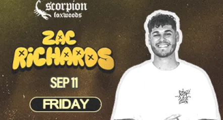 Zac Richards Scorpion Bar Foxwoods