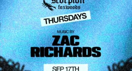 Zac Richards Scorpion Bar Foxwoods