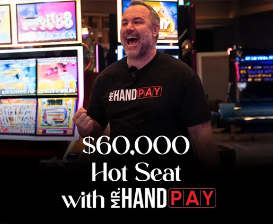 Mr Hand Pay Hot Seat at Foxwoods Resort Casino