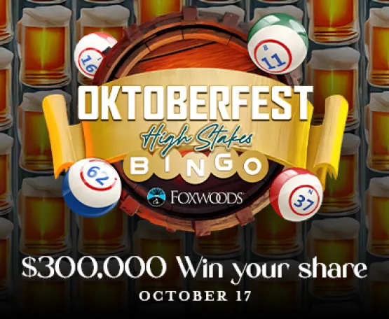 Oktoberfest Bingo at Foxwoods Resort Casino